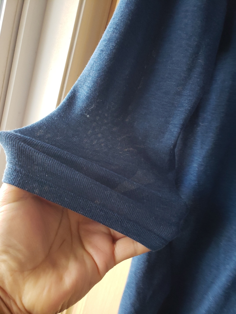 Arcteryx Women's Classic Long Sleeve Mock Neck Top - Slate Blue - Picture 6 of 9